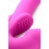 Evoke Super Charged Pink Vibrating Strapless Silicone Dildo - Xr Brands