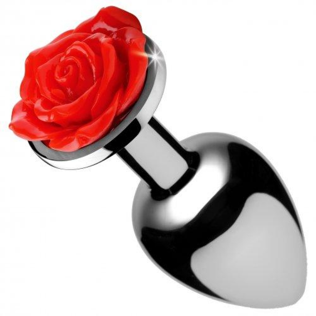 Booty Sparks Red Rose Small Anal Plug - Xr Brands