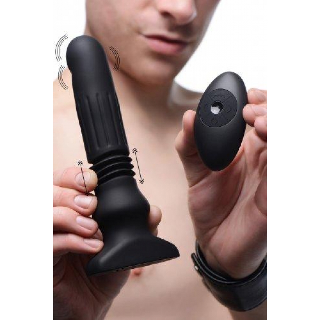 Thunderplugs Swelling & Thrusting Silicone Plug W/ Remote Control - Xr Brands