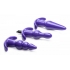 Frisky Thrill Trio Anal Plug Set Purple - Xr Brands