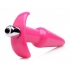 Frisky Thrilling Pink Smooth Vibrating Anal Plug - Xr Brands