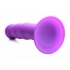 Squeeze-It Silexpan Phallic Dildo Purple - Xr Brands