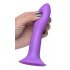 Squeeze-it Slender Dildo Purple - Xr Brands