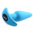 Bang! 21x Vibrating Silicone Butt Plug W/ Remote Blue - Xr Brands