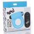 Bang! Silicone Cock Ring & Bullet W/ Remote Blue - Xr Brands
