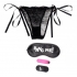 Bang! Power Panty Lace Panties Bullet & Blindfold Kit Pink - Xr Brands