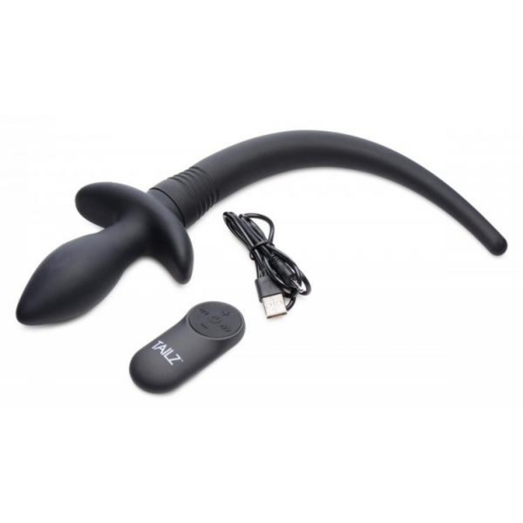 Tailz Waggerz Moving Vibrating Puppy Tail Anal Plug - Xr Brands