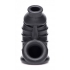 Master Series Dark Chamber Silicone Chastity Cage - Xr Brands