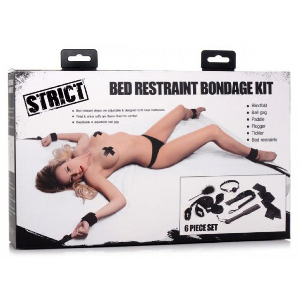 Strict Bed Restraintbondage Kit - Xr Brands