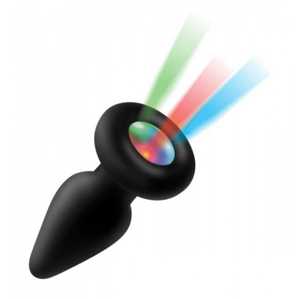 Booty Sparks Silicone Light-up Anal Plug Small - Xr Brands