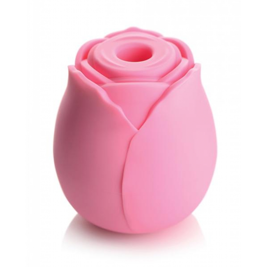 Inmi Bloomgasm Wild Rose 10x Pink Suction Clit Stimulator - Xr Brands