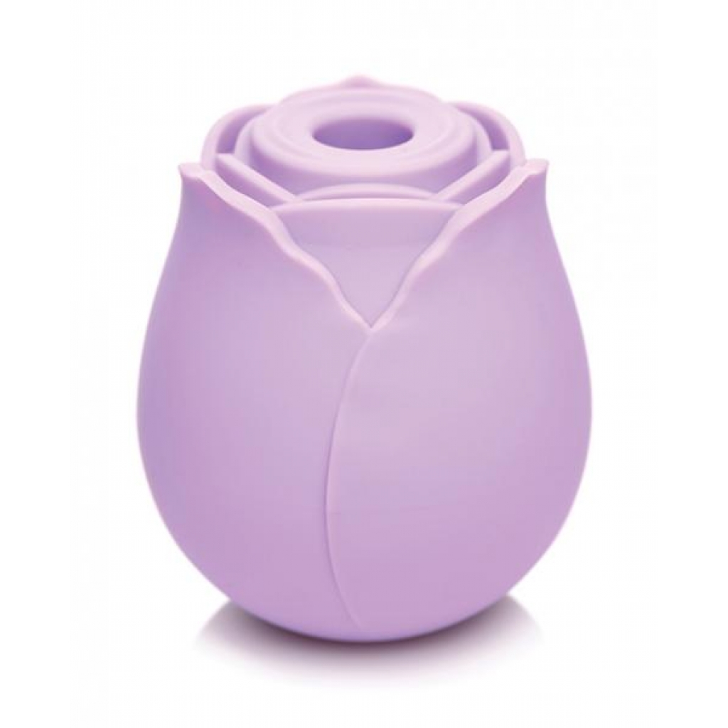 Inmi Bloomgasm Wild Rose 10x Purple Suction Clit Stimulator - Xr Brands