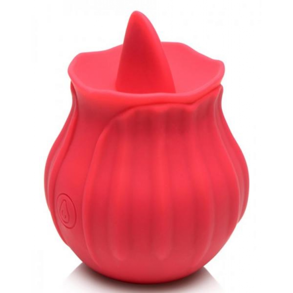 Inmi Bloomgasm Wild Violet 10x Licking Stimulator Red - Xr Brands