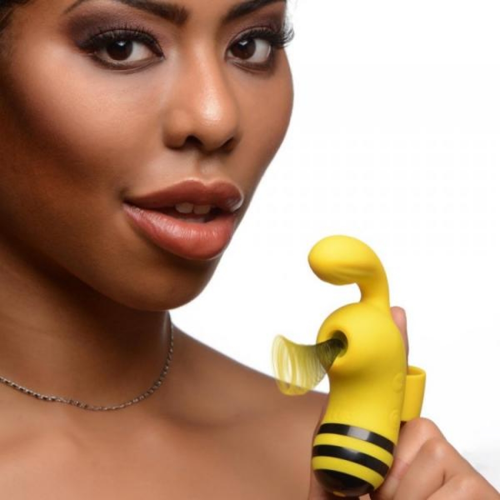 Shegasm Sucky Bee Clit Stim Finger Vibe - Xr Brands