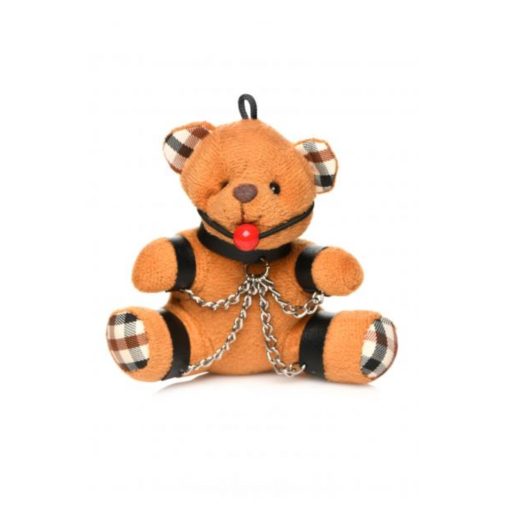 Master Series Gagged Teddy Bear Keychain - Xr Brands