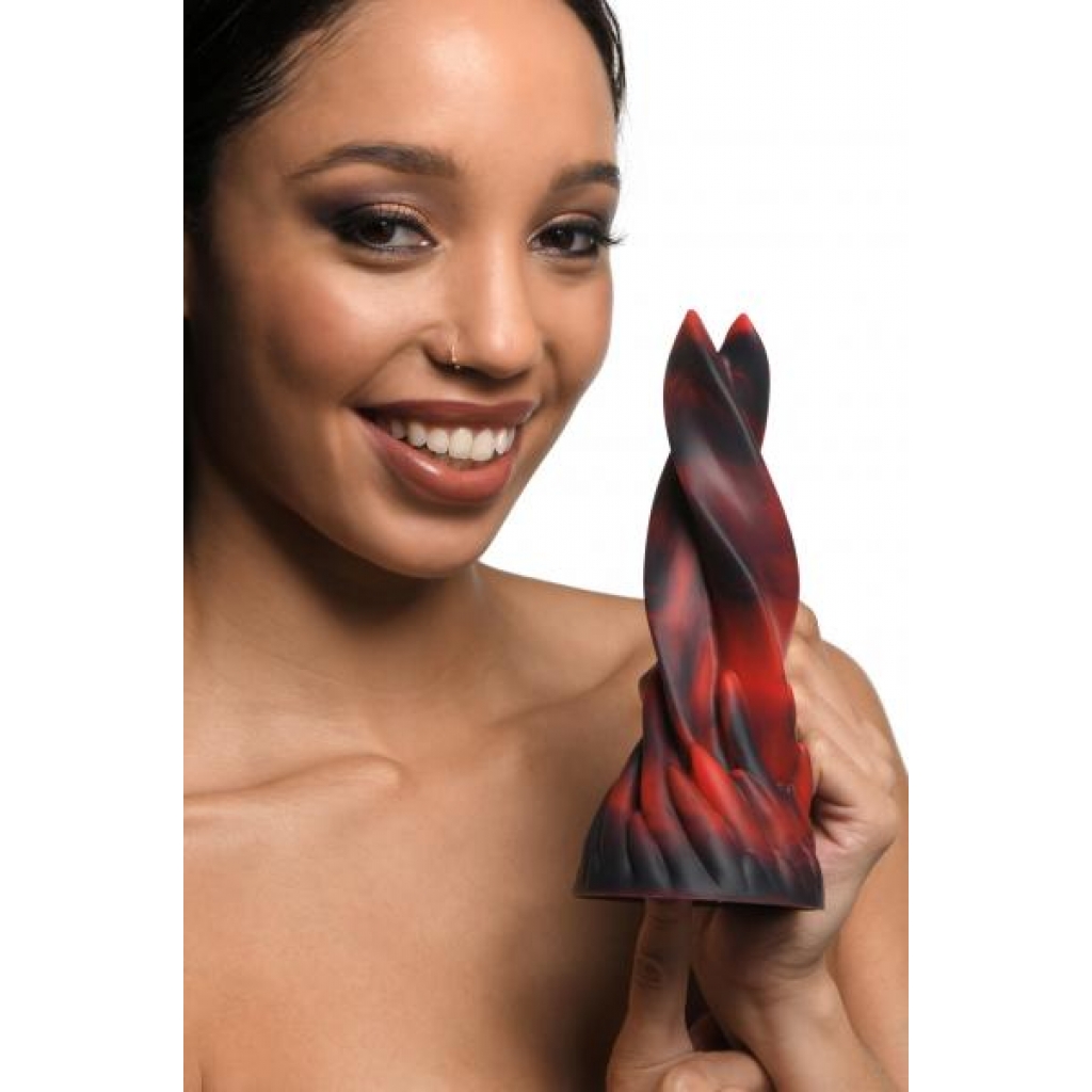 Creature Cocks Hell Kiss Twisted Silicone Dildo - Xr Brands