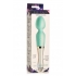 Prisms Vibra-glass 10x Turquoise Glass Wand Dual End - Xr Brands
