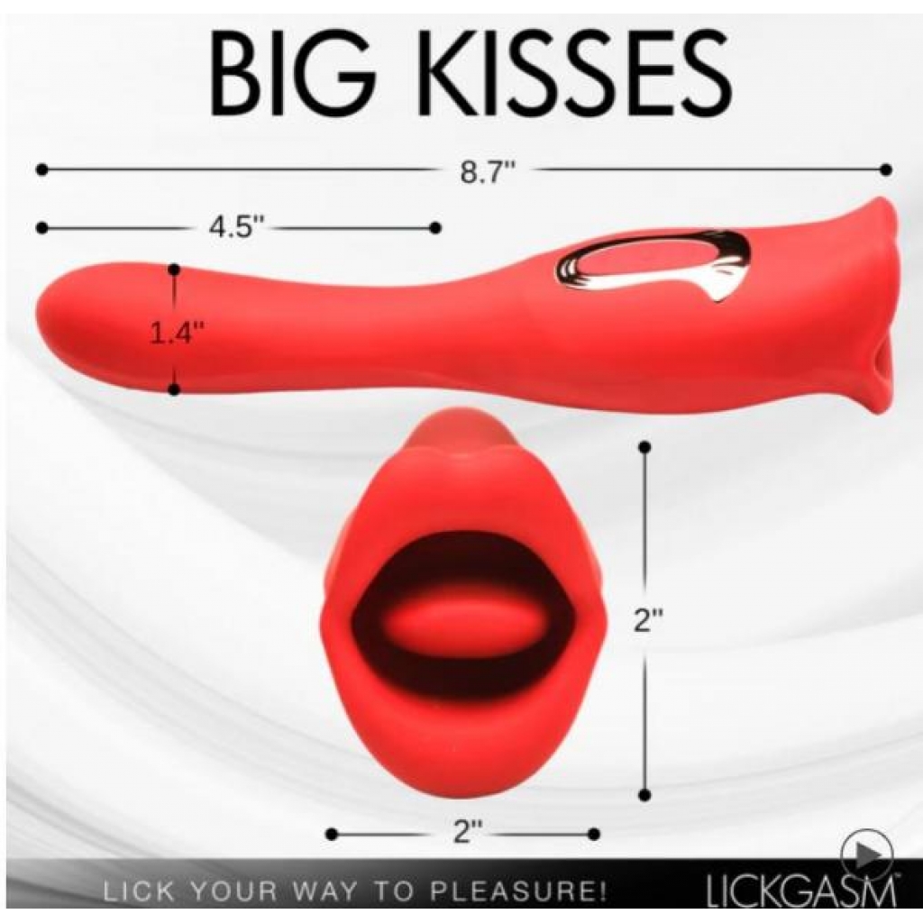 Lickgasm Kiss & Tell Pro Dual Ended Kissing Vibrator - Xr Brands