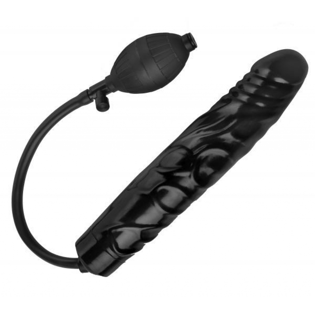 Inflatable Dildo 11 inches Black - Xr Brands