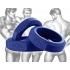 Tom Of Finland 3 Piece Cock Ring Set Silicone Blue - Xr Brands